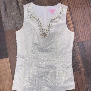 Lily Pulitzer Shimmer Top